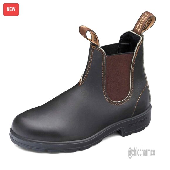 Premium Leather Chelsea Boots Unisex Water-Resistant Comfort Durable